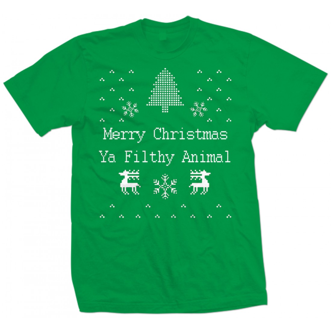 merry christmas ya filthy animal shirt jay jays